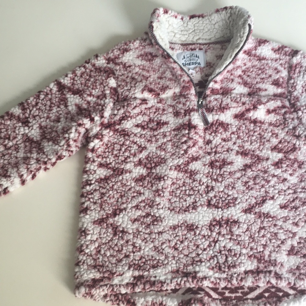 Kids Cuddly Sherpa Pullover